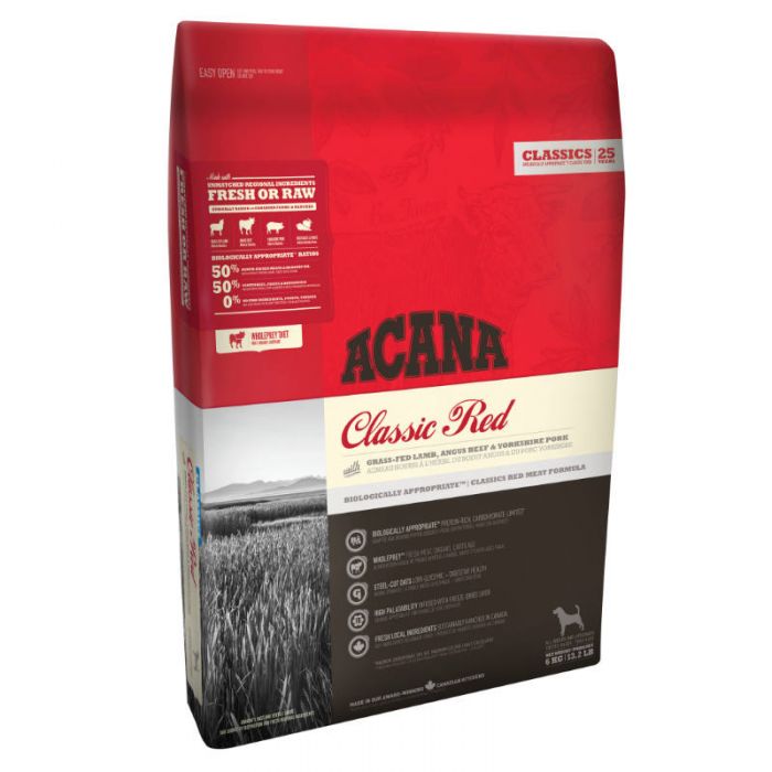 classic red Village Pet Food and Supply